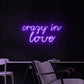 "Crazy in love" LED NEONSCHILD