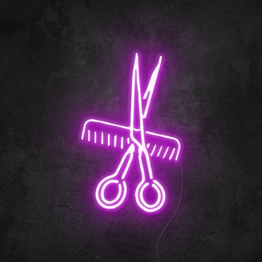 "Friseur" LED NEONSCHILD