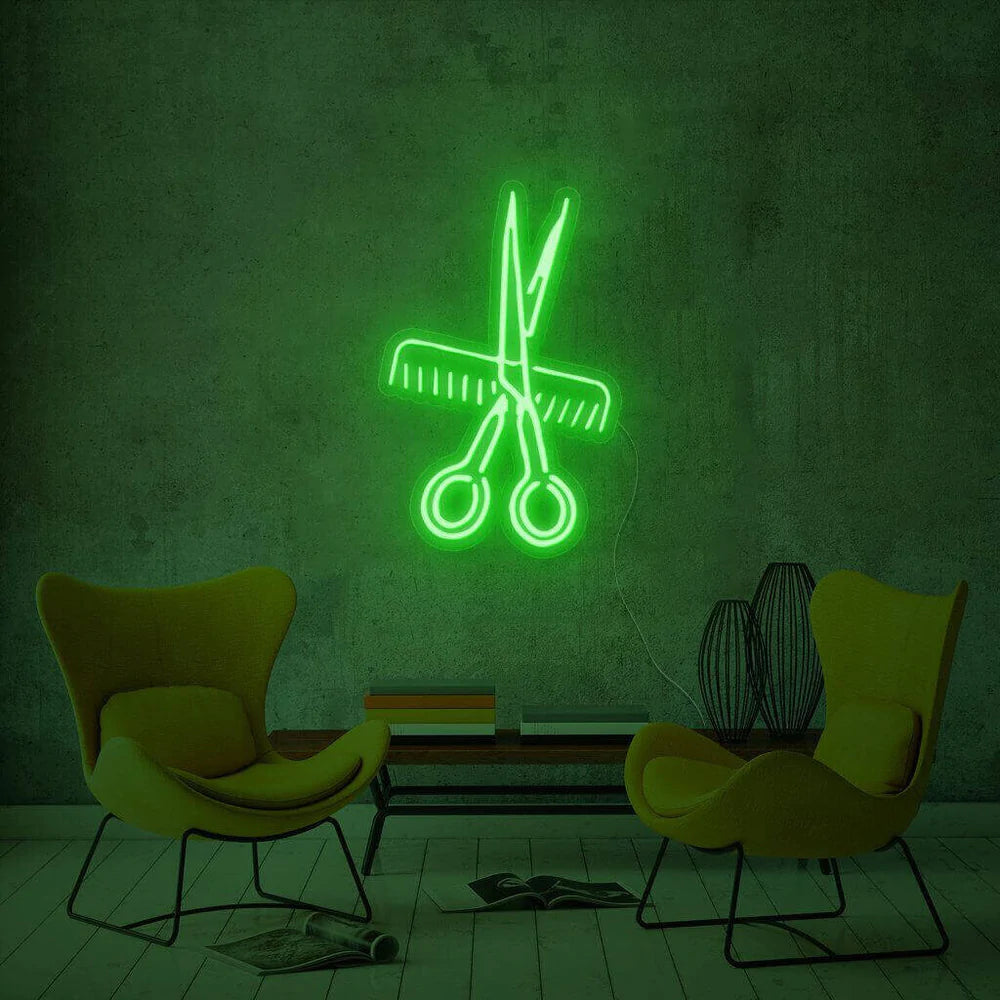 "Friseur" LED NEONSCHILD