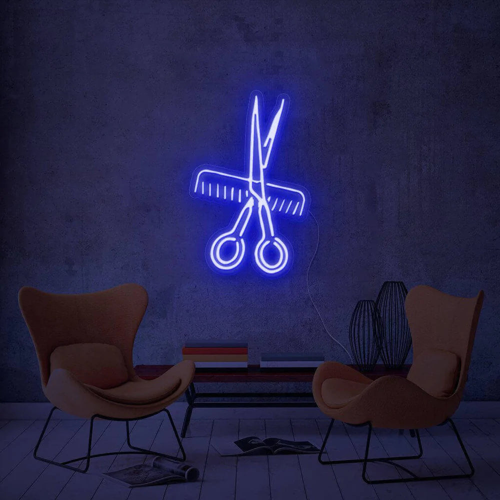 "Friseur" LED NEONSCHILD