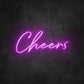 "Cheers" LED NEONSCHILD