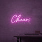 "Cheers" LED NEONSCHILD