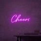 "Cheers" LED NEONSCHILD