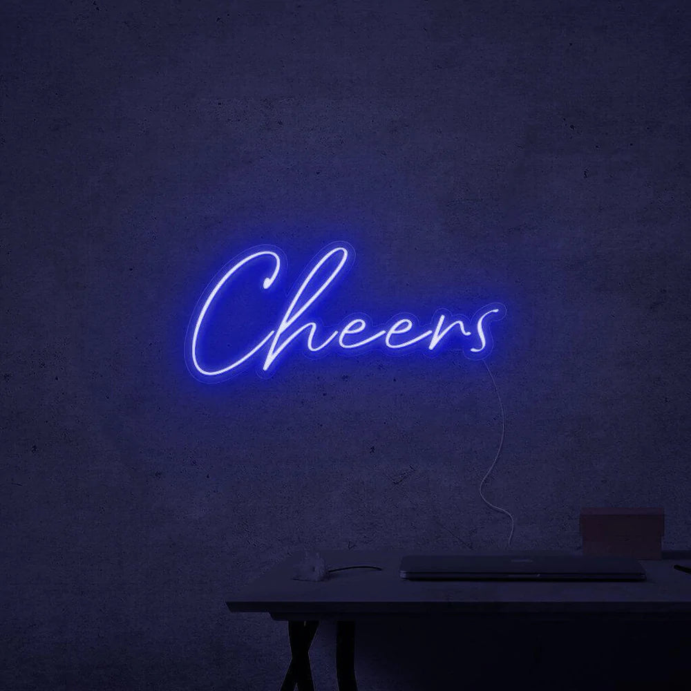 "Cheers" LED NEONSCHILD